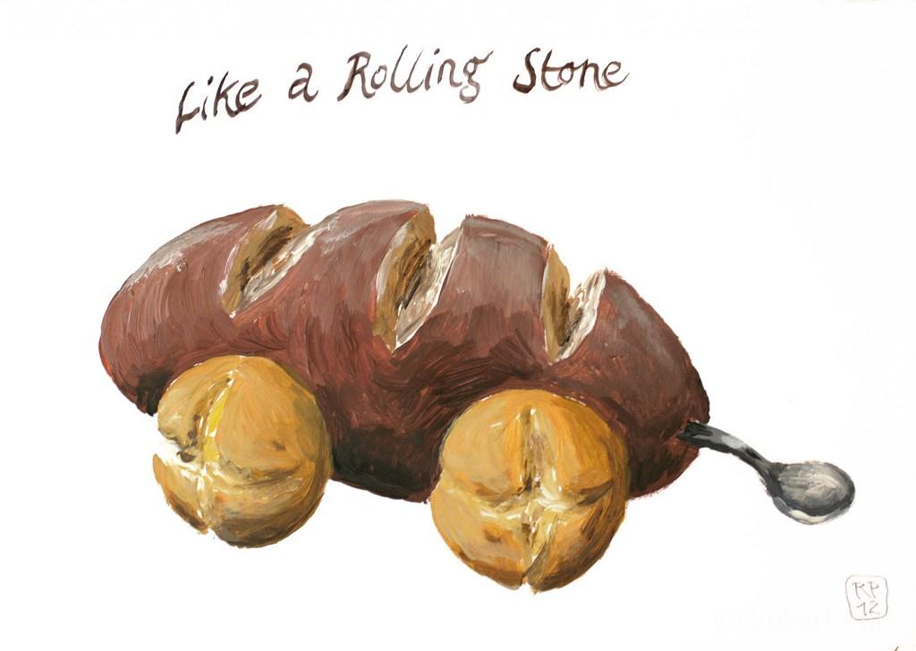 Like a Rolling Stone Brotschaften Hustensaftlöffel